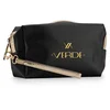 Verde crna Neseser cetvrtasti sa zlatnim paspulom 0237, 18×7×10 cm ( 16NSV0237B )