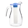 Carafe with cooling compartment, 1500 ml, made of glass, Venezia - Bor
