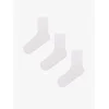 Penti Nogavice PENTI Basic Tennis Paar Sneakersocken bela