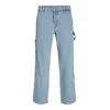 JACK & JONES Kargo kavbojke Eddie, modra