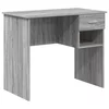Stol s ladicama Siva Sonoma 90 x 49 x 75 cm Konstruirano drvo