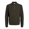 JACK & JONES Pulover JJEEmil temno zelena