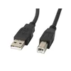 *USB 2.0 AM-BM 1,8M Ferryt črn kabel