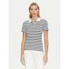 TOMMY HILFIGER Majica 1985 mornarska/bela