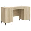 Stol Hrast sonoma 142,5 x 50 x 75 cm Konstruirano drvo