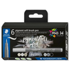 Staedtler STAEDTLER fiber pero, pigmentno mehko pero, sive barve,, (21655204)