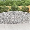 Lučne gabionske košare 25kom 400x30x100/120cm pocinčano željezo