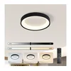 Brilagi - LED prigušiva stropno svetlo FALCON MODERN LED/30W/230V 40 cm crno +DO
