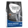 Concept for Life British Shorthair Adult – izboljšana receptura! - 3 kg