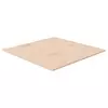Četvrtasta stolna ploča 90x90x1,5 cm netretirana hrastovina