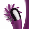 NEW Silikonski vibrator s stimulatorjem klitorisa.