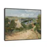 Canvas Slika na platnu Entrance to the Village of Osny, Paul Gauguin, 50x40cm, Sa ramom, Crni