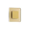 LDST SW-01-SZ-BC8 - LED svetlo za stepenište SWIFT 8xLED/1,2W/230V zlatna 3500K