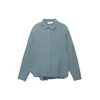 Pull&Bear Bluza dimno modra