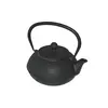 GHIZA KYOTO EVA012757 0.55L litoželezni čajnik črn