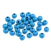 Lesene kroglice O8 mm - modra lazurna (500 g)