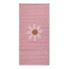 Swim Essentials Peškir za plažu za devojčice, 135x65cm, Roze-plavi