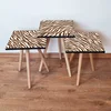 HANAH HOME Set 3 stočića 3Shp150 Brown