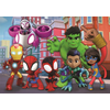 Clementoni Puzzle Spidey in njegovi neverjetni prijatelji MAXI 24 kosov