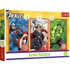 Trefl 34891 3x50 - Vaš junak/Disney Marvel Maščevalci FSC mešanica 70%
