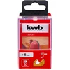 KWB - HM glodalo 19 polukružni žleb | SB, za glodalicu, drvo/plastika - (49754120)