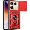 GS Ovitek za Infinix Note 40 Pro Armor, CamShield Slide, rdeč