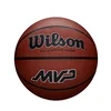 Gumijasta košarkarska žoga, velikost 7, za zunanjo/notranjo uporabo - WILSON MVP BSKT BROWN