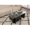 Hanah Home Klub sto Vetrino, 105x65x40cm, Crni