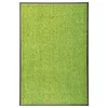 Vidaxl Pralni predpražnik zelen 60x90 cm