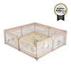Moni GameZone ogradica za igru 200 × 150 cm sa 60 loptica – bež