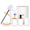 Vilde 568054 - Set od 6 kupatilskih dodataka - Beli