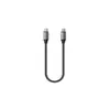 SATECHI USB-C to USB-C Short Cable - 25cm - Space Grey (ST-TCC10M)
