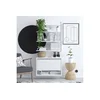 HANAH HOME Zidna polica Pomme White