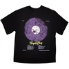Prince Majica Purple Rain Disc Unisex Black XL