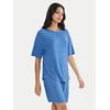 Triumph Pižama Timeless Sensuality 10222627 Modra Relaxed Fit