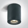 STROPNA SVJETILJKA 1×GU10/35W/230V IP54 CRNA
