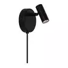 Nordlux - LED zidno spot svetlo OMARI LED/3,2W/230V crna