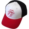 The Rolling Stones Classic Tongue Outline Kapa Red, White & Black UNI