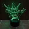 Gentilis Deadpool RGB Led Lampa