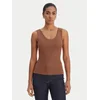 Fracomina Top FR26ST4005K524R9 Rjava Slim Fit