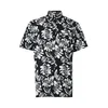 JACK & JONES Srajca JJETHAN črna/bela