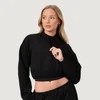 GymBeam Women‘s NEO Zip-Up Sweatshirt Black