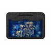 Bertoni Unisexs Felt Bag Organiser Midnight Navy Blue