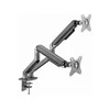MA-DA2-05 Gembird Podesivi dupli stoni drzac za monitor, tilt, 17-32 max.9kg FO