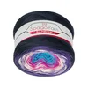 SpagoYarn Rainbow - 250g / 1000 m - vijolična, roza, turkizna