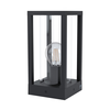 Eglo Cascinetta spoljna podna/1, e27, 40w, v-305, ip44, lijevani aluminij/staklo/crno