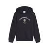 PUMA Olympique de Marseille ftblCulture Hoodie Youth, Clothing, Navy/White, 15-16Y