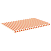 Vidaxl Nadomestno blago za tendo rumeno in oranžno 5x3 m