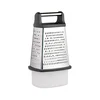 Multipurpose grater, with container, stainless steel - MasterClass