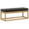 Vidaxl Zunanji stolček klop Bela 115 x 43 x 45 cm Masiven les akacije